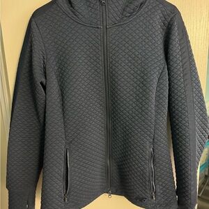 New Balance Navy Quilted Women’s Full Zip Hoodie